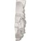 Ekena Millwork 7"W x 2 5/8"H x 5/8"P Wreath Center Onlay ONL07X02X01WR - alternate 2